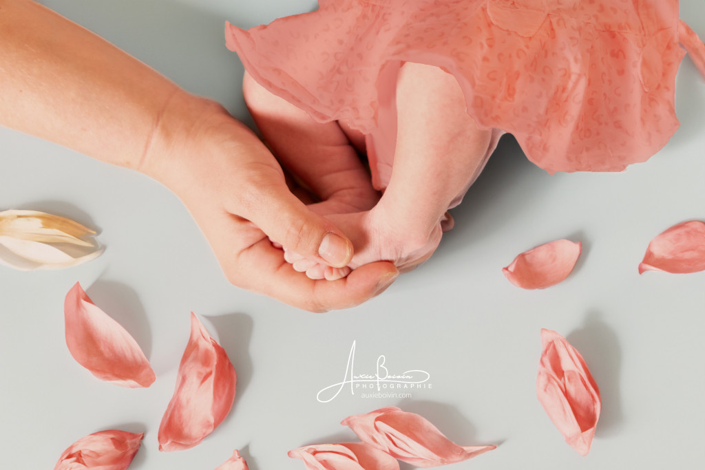 Portrait bébé artistique Tarn-et-Garonne - Auxie Boivin